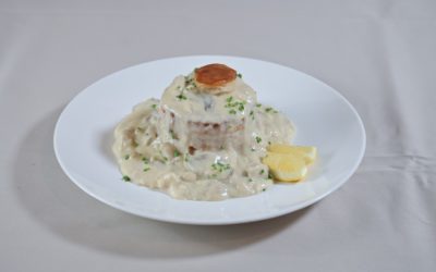 La bouchée à la reine est un des plats signature de la maison.