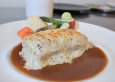 Carré de veau prince orloff