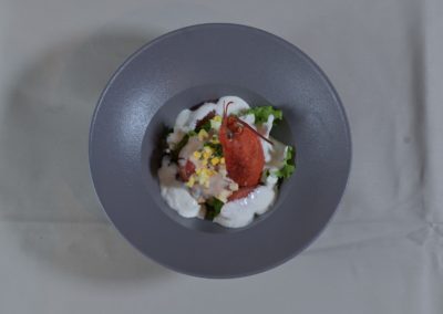 Salade de homard à la pamplemousse